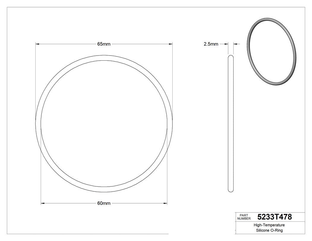 Technical drawing - 5233T478